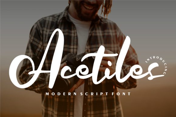 Acetiles: A Handwritten Typeface for Editorial Clarity