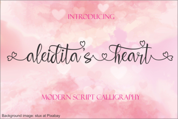Aleidita s Heart Font Review for Marketers