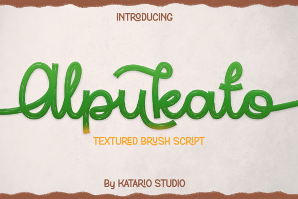 Alpukato: A Handwritten Font for Digital Design