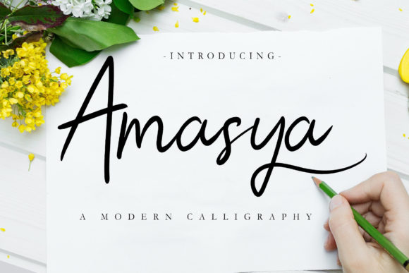 Amasya: A Versatile Handwritten Font for Web Design