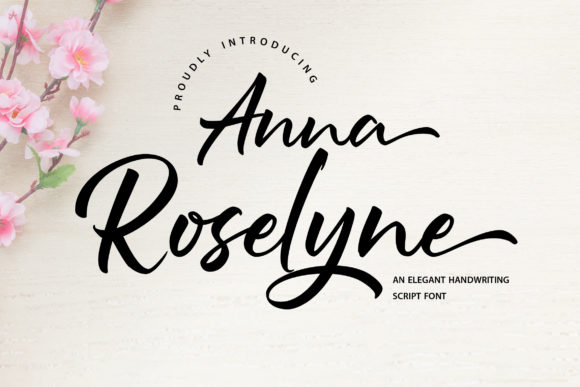 Anna Rosselyn: A Handwritten Font for Branding