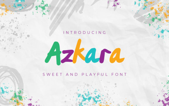 Azkara: The Handwritten Font for Clear Campaigns
