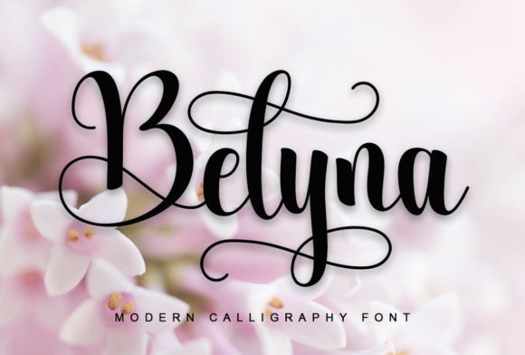 Belyna: A Balanced Script Font for Elegant Branding