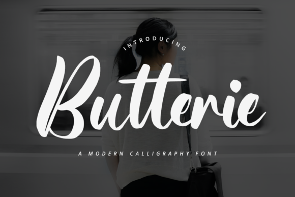 Butterie: A Script Font for Editorial Charm