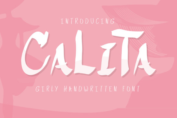 Calita: A Handwritten Font for Polished Branding