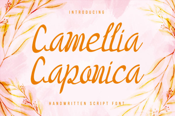 Camellia Caponica: A Handwritten Font for Branding