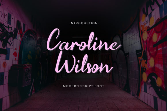 Caroline Wilson: A Script Font for Modern Web Design