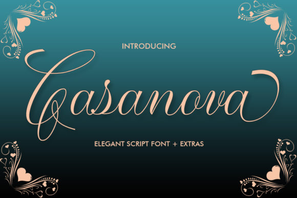 Casanova Font: A Designer’s Take on Charming Handwritten Type
