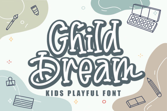 Child Dream: A Handwritten Typeface for Editorial Warmth
