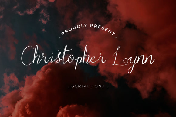 Christopher Lynn: A Refined Script Font for Editorial Design