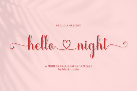 Hello Night Font Review for Campaign Designers