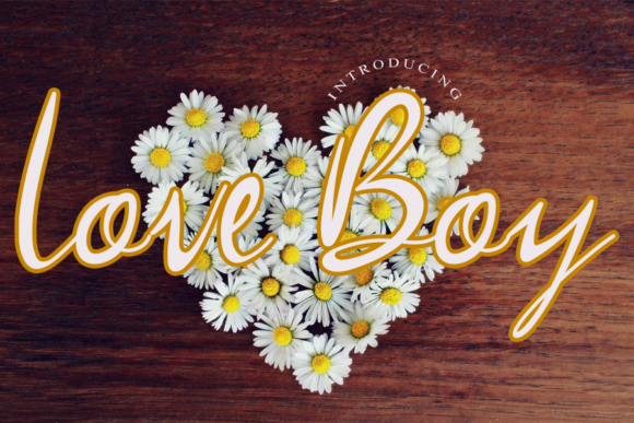Love Boy Font: A Handwritten Touch for Brand Identity