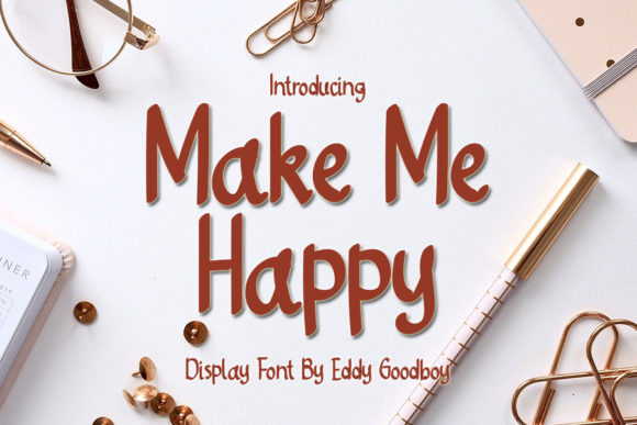 Make Me Happy: A Handwritten Font for Branding
