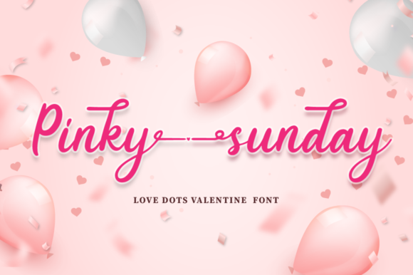 Pinky Sunday: A Modern Script Font for Editorial Design