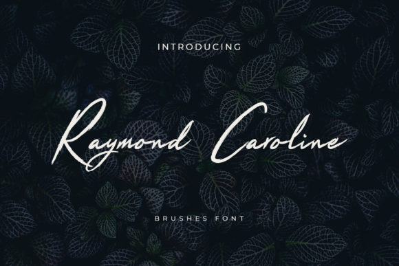 Raymond Caroline: A Script Font for Modern Campaigns