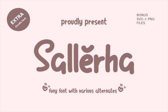 Sallerha: The Playful Font for Bold Campaigns