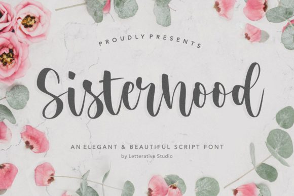 Sisterhood: A Handwritten Font for Editorial Charm