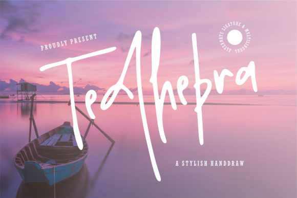 Tedhebra: A Modern Script Font for Web Design