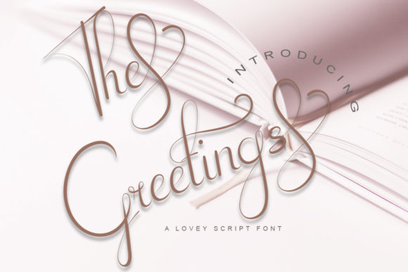 The Greetings Font: A Timeless Script for Editorial Design
