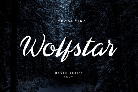 Wolfstar: A Handwritten Font for Makers